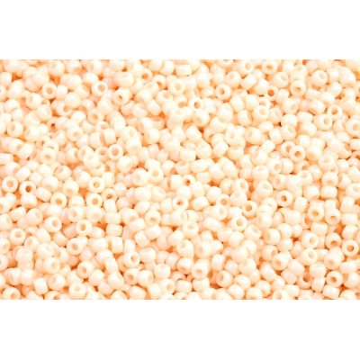 MATUBO ROUND 11/0  N. 10 CHALK ORANGE LUSTER