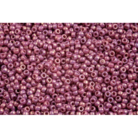 MATUBO ROUND 11/0  N. 16 CHALK VIOLET LUSTER