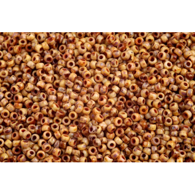 MATUBO ROUND 11/0  N. 20 CHALK TRAVERTIN DARK MAT