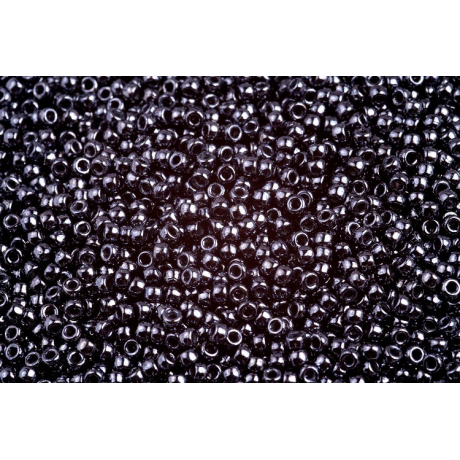 MATUBO ROUND 11/0  N. 21 JET HEMATITE