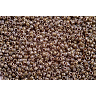 MATUBO ROUND 11/0  N. 26 CHALK COPPER GLAZE