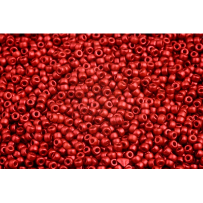 MATUBO ROUND 11/0  N. 31 CHALK LAVA RED