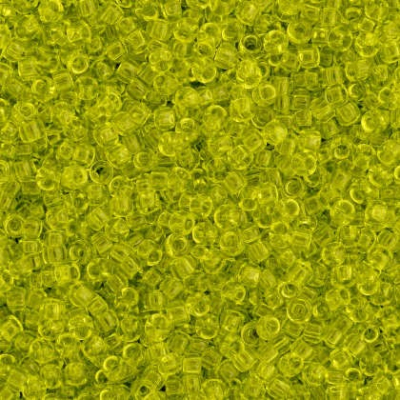 TOHO Round 15/0  N. 819 Transparent Lime Green