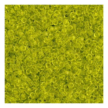 TOHO Round 15/0  N. 819 Transparent Lime Green