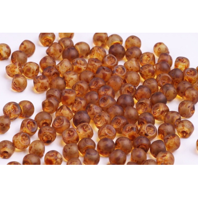 Korálky houbička č. 67 - (6x5mm)