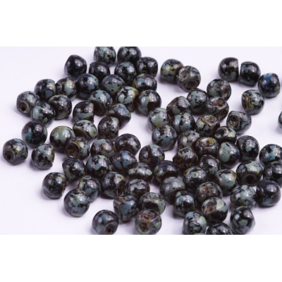 Korálky houbička č. 87 - (6x5mm)