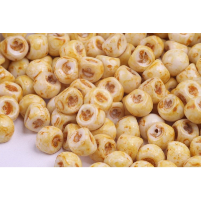 Korálky houbička č. 14 - (9x8mm)