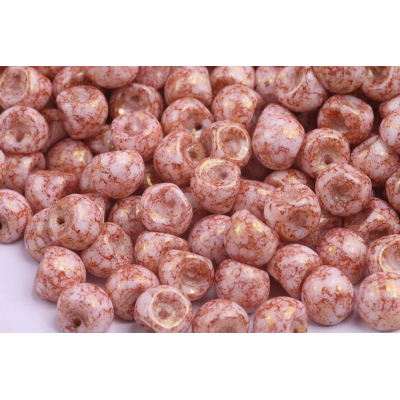 Korálky houbička č. 17 - (9x8mm)