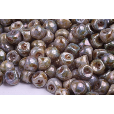 Korálky houbička č. 21 - (9x8mm)