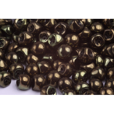 Korálky houbička č. 34 - (9x8mm)