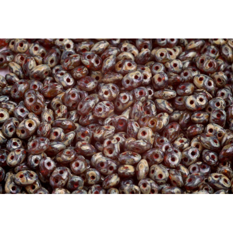 MATUBO SUPERDUO  N. 505 AMBER TRAVERTIN DARK