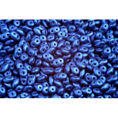 MATUBO SUPERDUO  N. 547 METALUST CROWN BLUE MAT