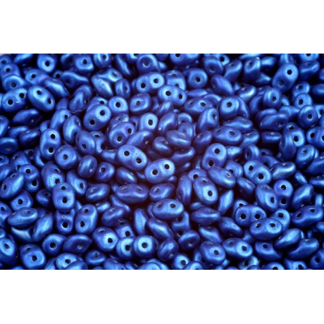 MATUBO SUPERDUO  N. 547 METALUST CROWN BLUE MAT