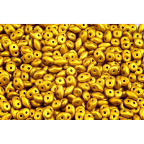 MATUBO SUPERDUO  N. 552 METALUST YELLOW GOLD MAT