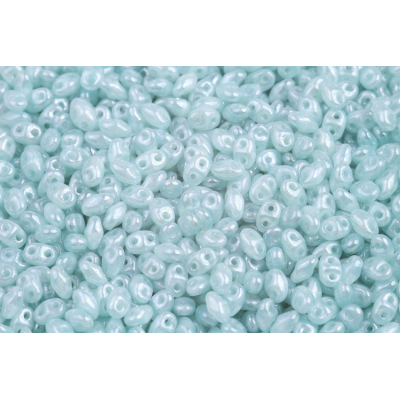 MATUBO MINIDUO  C. 437 SILK BLUE OPAL WHITE LUSTER