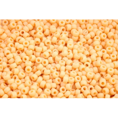 MATUBO ROUND 8/0  N. 201 OPAQUE IVORY MAT