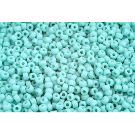 MATUBO ROUND 8/0  N. 230 TURQUOISE GREEN MAT