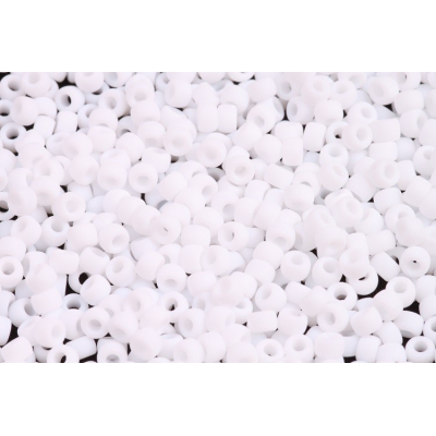 MATUBO ROUND 7/0  N. 4 OPAQUE CHALK WHITE MAT