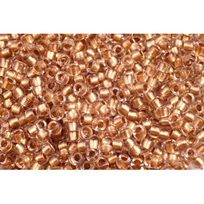 MATUBO ROUND 7/0  N. 85 CRYSTAL BRONZE LINED