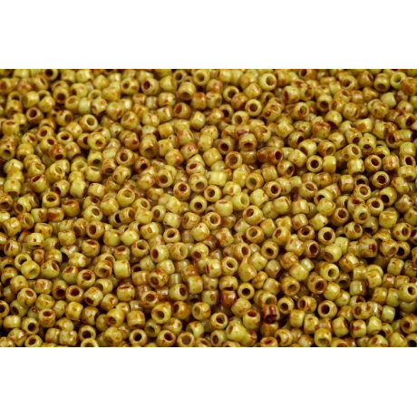 TOHO Round 11/0  N. 2280 HYBRID Sour Apple - Picasso