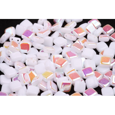 Dvoudírkové čtverečky č. 26 (6x6 mm)