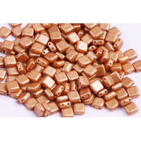 TILE BEAD  N. 61 PASTEL AMBER