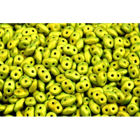 MATUBO SUPERDUO  N. 554 METALUST ELECTRIC GREEN MAT