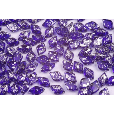 MATUBO GEMDUO  c. 474 SILVER SPLASH COBALT BLUE