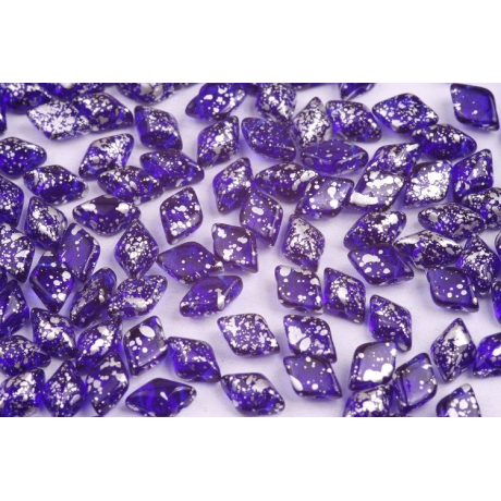 MATUBO GEMDUO  c. 474 SILVER SPLASH COBALT BLUE