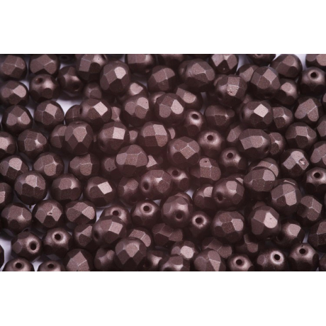 Fire polished  N. 249 PASTEL DARK BROWN/BRONZE