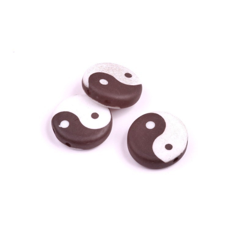 Coins Bead  N. 49 Black