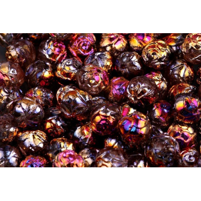 Korálky kuličky růže 1445(8 mm)