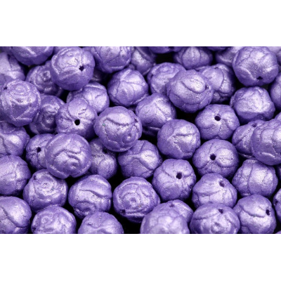 Korálky kuličky růže 1449(8 mm)