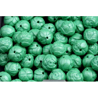 Korálky kuličky růže 1452(8 mm)