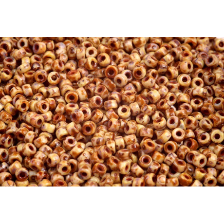 MATUBO ROUND 8/0  N. 268 CHALK TRAVERTIN DARK