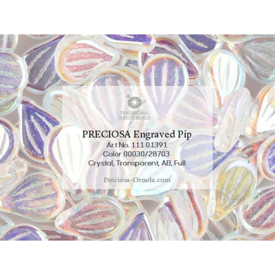 Preciosa Pip™ gravírované č.173