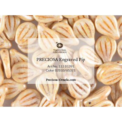 Preciosa Pip™ gravírované č.181