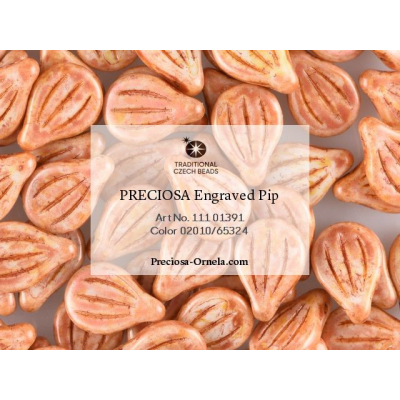 Preciosa Pip™ gravírované č.183
