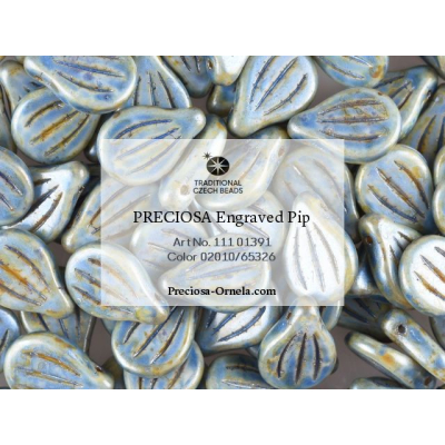 Preciosa Pip™ gravírované č.185