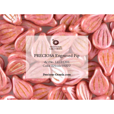 Preciosa Pip™ gravírované č.186