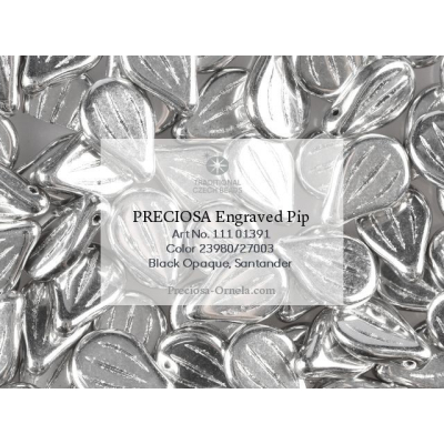 Preciosa Pip™ gravírované č.193