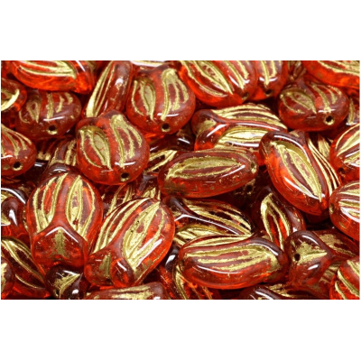 Korálky Tulip Bell (16x11 mm)  č.2821