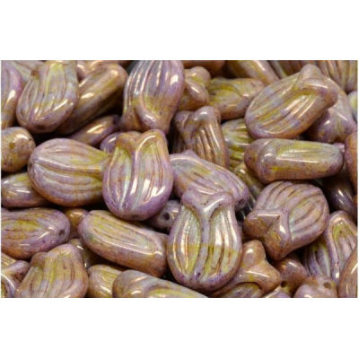 Korálky Tulip Bell (16x11 mm)  č.2078
