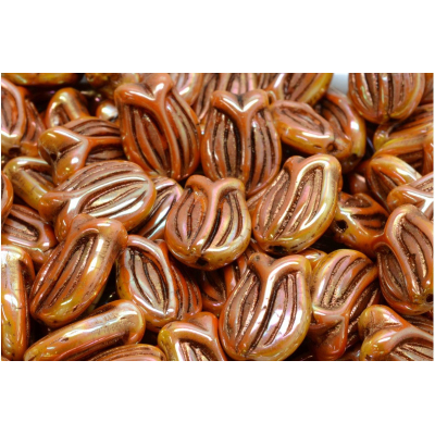 Korálky Tulip Bell (16x11 mm)  č.2080