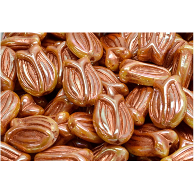 Korálky Tulip Bell (16x11 mm)  č.2081