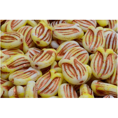 Korálky Tulip Bell (16x11 mm)  č.2083