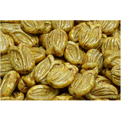 Korálky Tulip Bell (16x11 mm)  č.2084