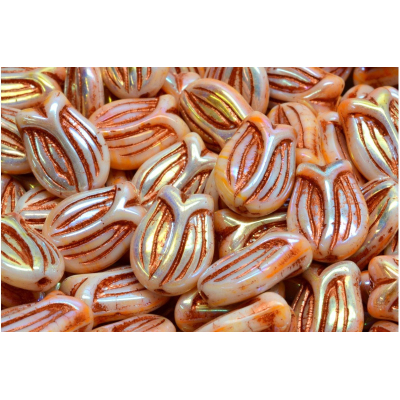 Korálky Tulip Bell (16x11 mm)  č.2088