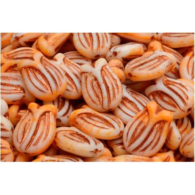 Korálky Tulip Bell (16x11 mm)  č.2091