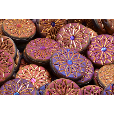 Korálky origami č.3204 (18x18mm)